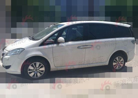 纳智捷大7 MPV车型EV+纯电版本曝光