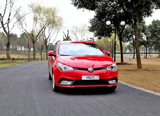 运动出游皆得力 十万级质感两厢车MG5