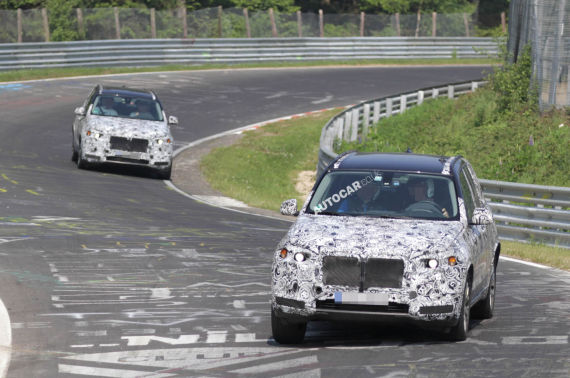 新一代宝马X5谍照曝光 2013年上市