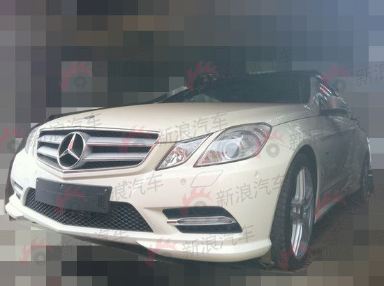 新款奔驰E260 Cabriolet敞篷版谍照曝光