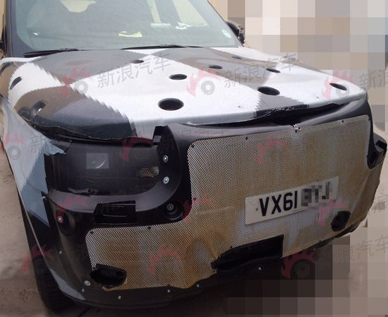 全新内饰设计 换代路虎揽胜谍照曝光