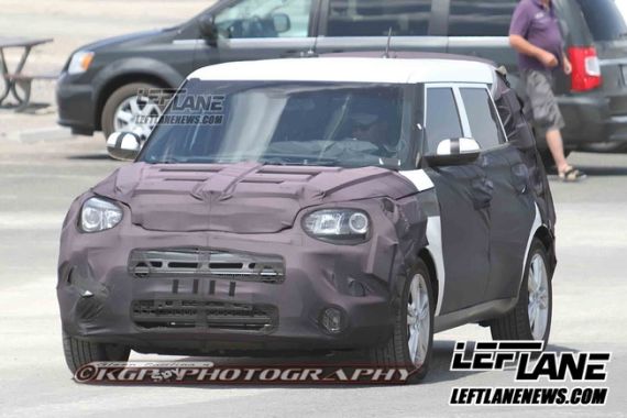 新一代起亚秀尔谍照曝光 预计明年发布