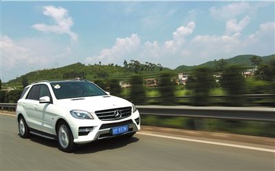 资历就是资本-试驾奔驰新ML350(图)