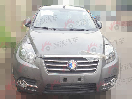 吉利第二款SUV 英伦SX718谍照曝光