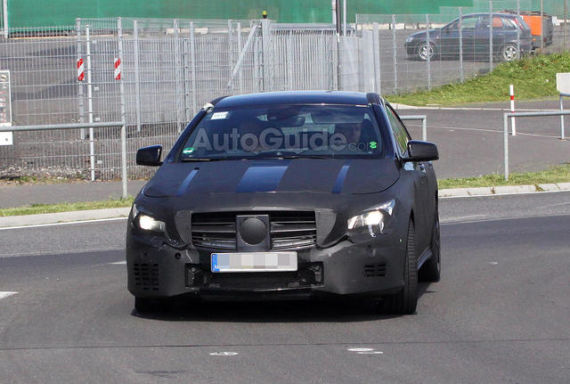 全新梅赛德斯-奔驰CLA45 AMG谍照曝光