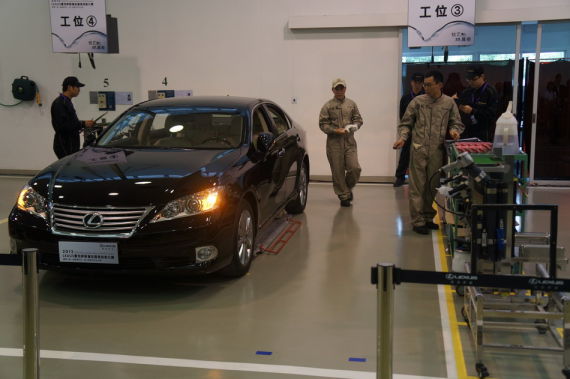 2012雷克萨斯售后服务技能大赛完美收官