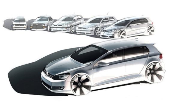 轻量化不失动力性能 高尔夫7将亮相巴黎