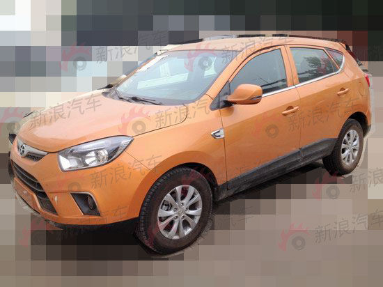 定名瑞鹰S5 江淮新款SUV车型谍照曝光