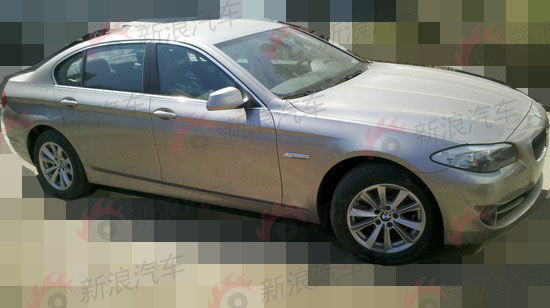 换装2.0T发动机 华晨宝马新5系车型曝光