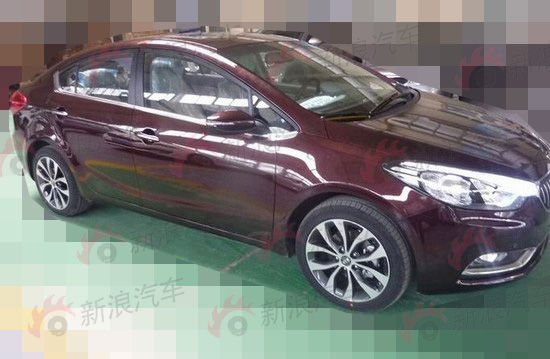 成都车展发布 国产K3实拍照提前曝光