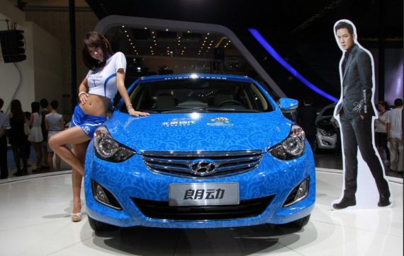 朗动正式上市 北京现代全线亮相成都车展