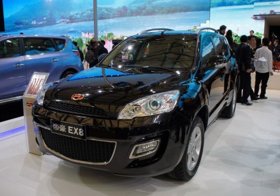 帝豪首款SUV帝豪EX8明年下半年上市