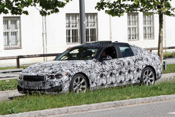 全新宝马4系Gran Coupe最新谍照曝光