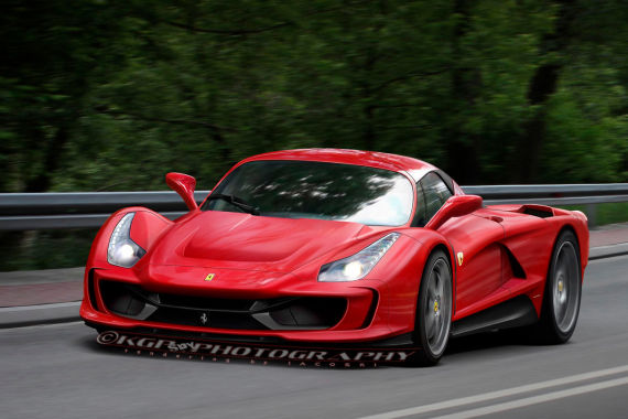 全新法拉利旗舰F70曝光 配混合动力系统