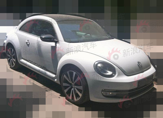配置更高 大众新甲壳虫2.0TSI国内曝光