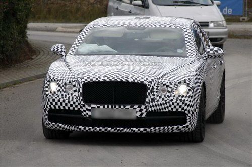 宾利改款欧陆飞驰谍照曝光 或有多处改变