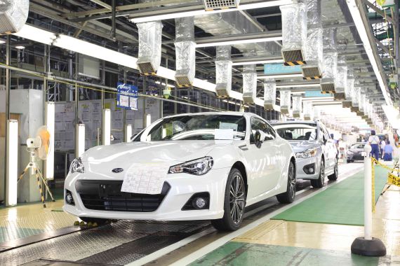 斯巴鲁工厂见闻:BRZ,GT86,FR-S三箭齐发