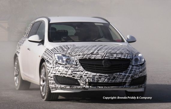 别克君威旅行版谍照曝光 预计明年发布