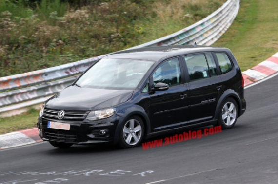 新款途安谍照曝光 或将亮相法兰克福车展