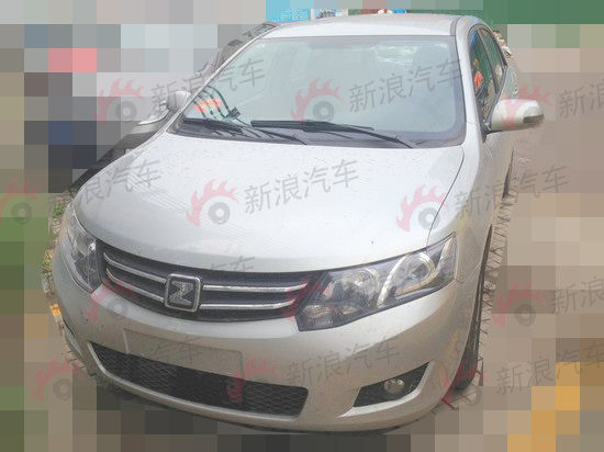 新推自动挡 众泰Z300新款车型谍照曝光