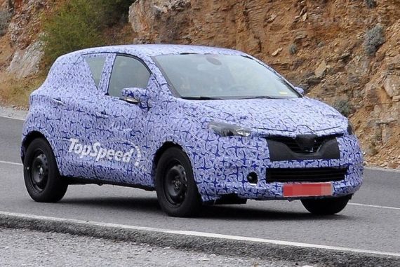 雷诺Captur SUV谍照曝光 预计2013年中期发布