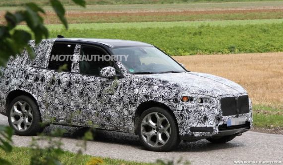 新一代宝马X5 M最新谍照 或2014年上市