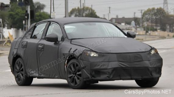 2013全新雷克萨斯IS最新测试谍照