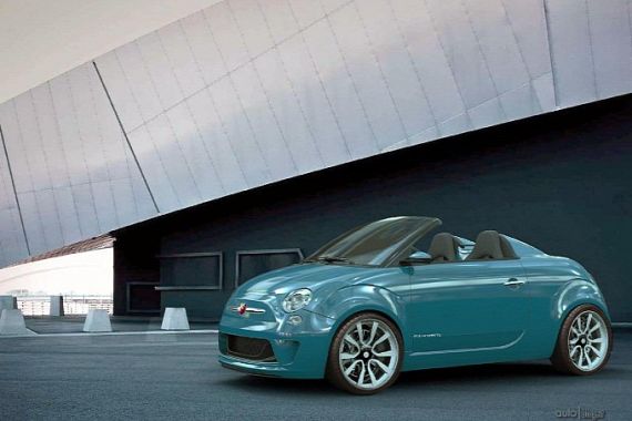菲亚特500 Roadster/Speedster假想图
