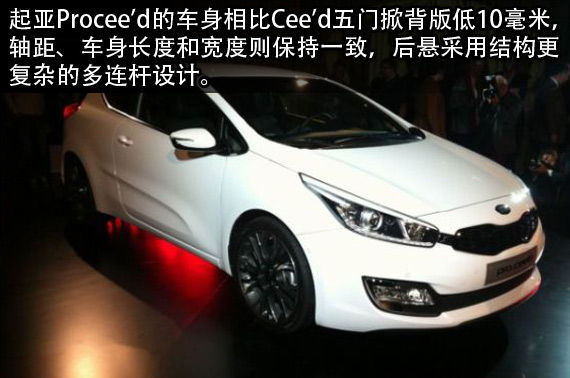 起亚在巴黎车展发布全新Procee’d