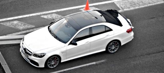 2014款奔驰E级无伪谍照曝光 明年发布