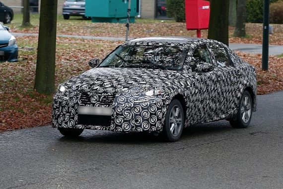 2014全新雷克萨斯IS量产车型最新谍照