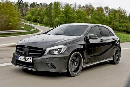 奔驰A45 AMG最新细节曝光 明年夏上市