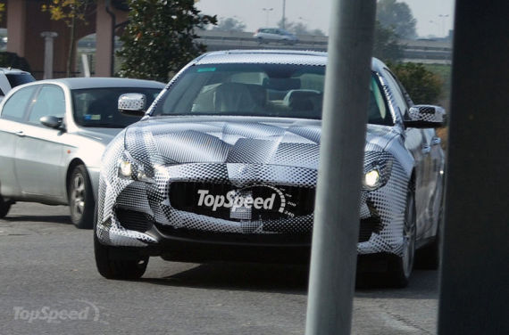 新玛莎拉蒂总裁谍照曝光 明年3月发布