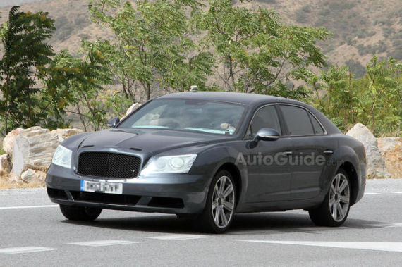 2014全新宾利欧陆飞驰无伪装谍照曝光