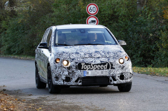 宝马1系GT测试谍照曝光 或明年春发布