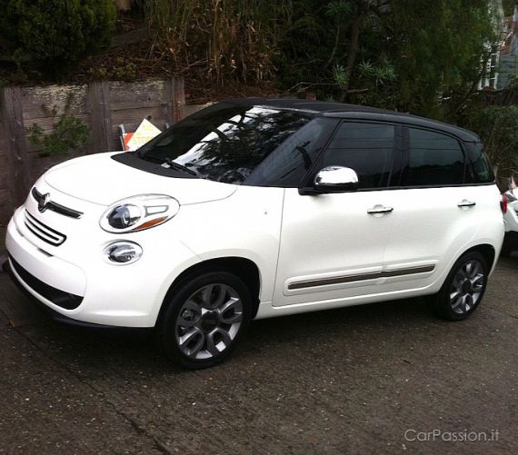 全新美版菲亚特500L无伪装谍照曝光