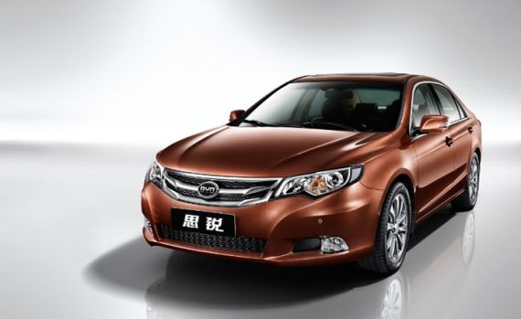 比亚迪6B正式定名思锐 将亮相广州车展