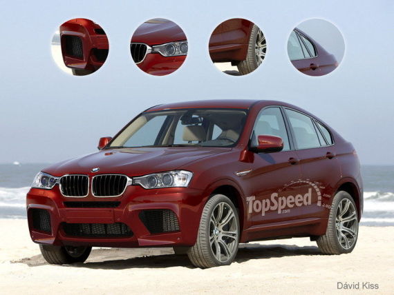 全新宝马X4M假想图曝光 预计2015年上市