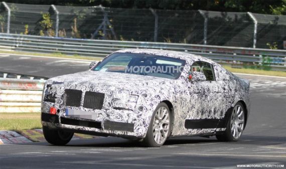 新劳斯莱斯古斯特谍照 或亮相日内瓦车展