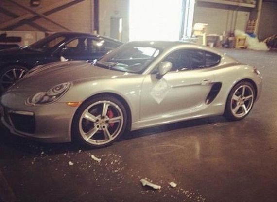 保时捷Cayman无伪装谍照曝光 洛杉矶首发