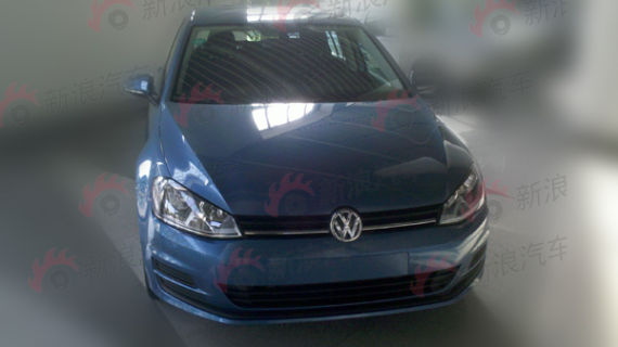 低配扭力梁 曝高尔夫7无伪近身谍照