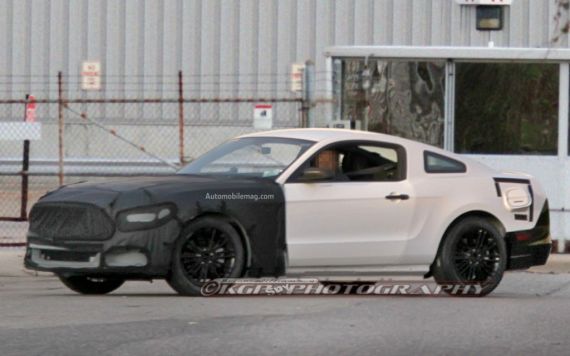 2015款全新福特野马测试谍照曝光