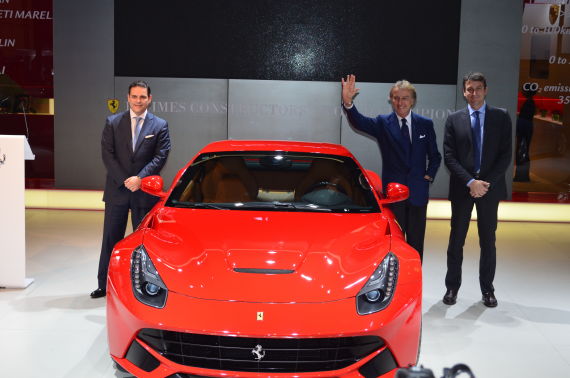 法拉利F12berlinetta 2012广州车展首发