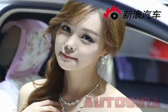 视频：2012广州车展北汽展台清纯模特