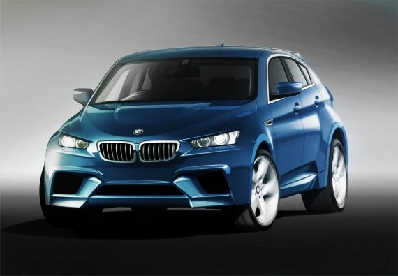 宝马X4假想图曝光 2014年年初上市