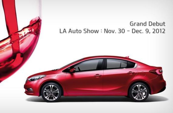 起亚新一代Forte即将亮相洛杉矶车展