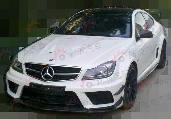 奔驰C63 coupe AMG Black Series车型