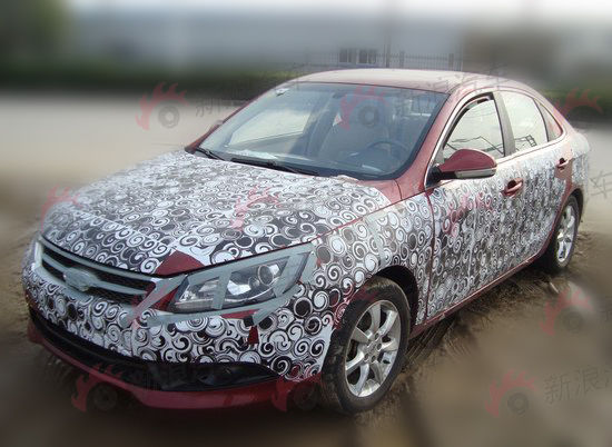 首推1.6L车型 奇瑞A4 车型CVT版曝光