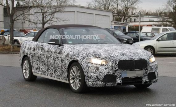 2015全新宝马2系敞篷跑车测试谍照曝光