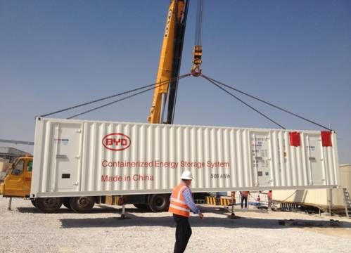 比亚迪储能系统亮相多哈联合国气候变化大会